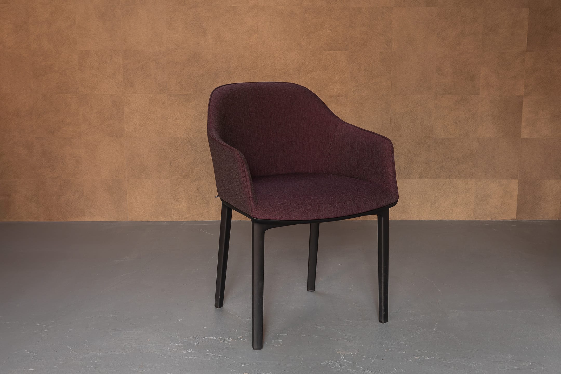 Vitra Soft Shell Stoel In Stof Tress Set Van 4 Stuks