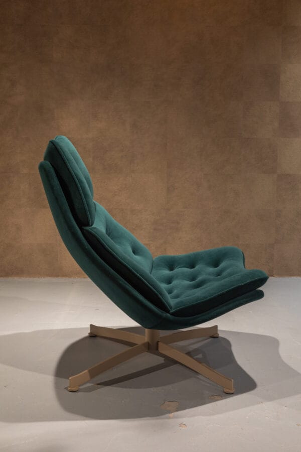 Artifort F 587 L: Fauteuil Laag 4-Teens, Draaibaar - Afbeelding 2