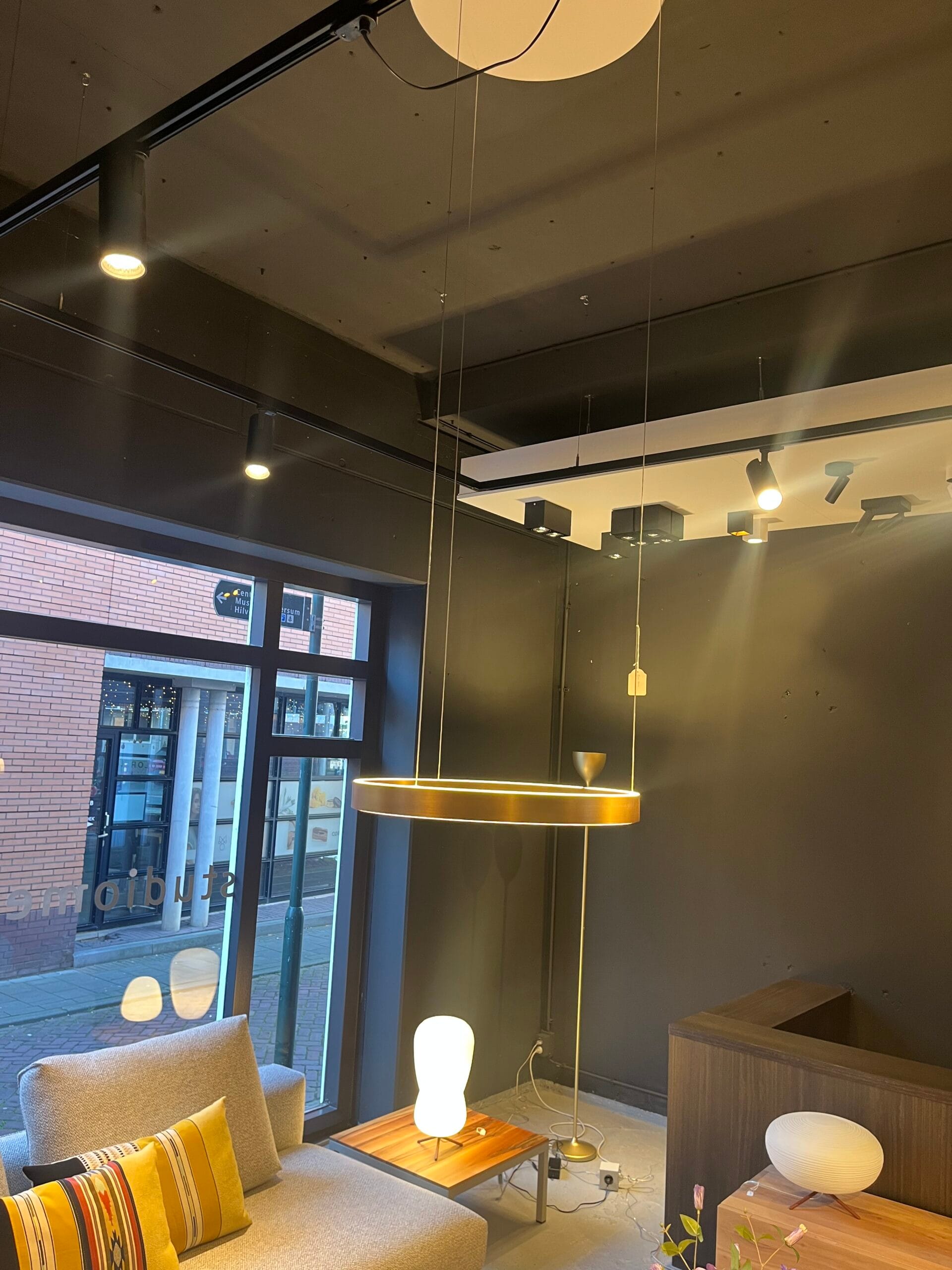 Loom Design EOS 360 LARGE Matt Brass Hanglamp - Afbeelding 2