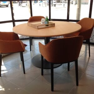 Vitra Soft Shell Stoel In Stof Hola Set Van 4 Stuks